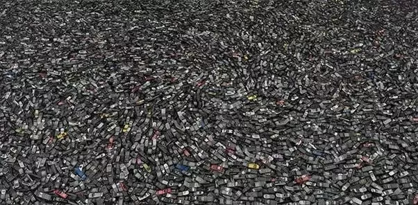 Discarded cellphones